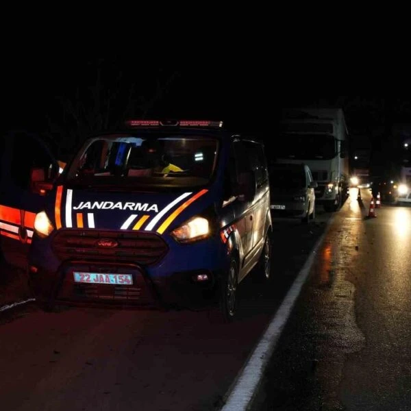 Edirne’de arızalanan aracı tamir edilirken tırın çarptığı Polonyalı sürücü hayatını kaybetti-resim-4