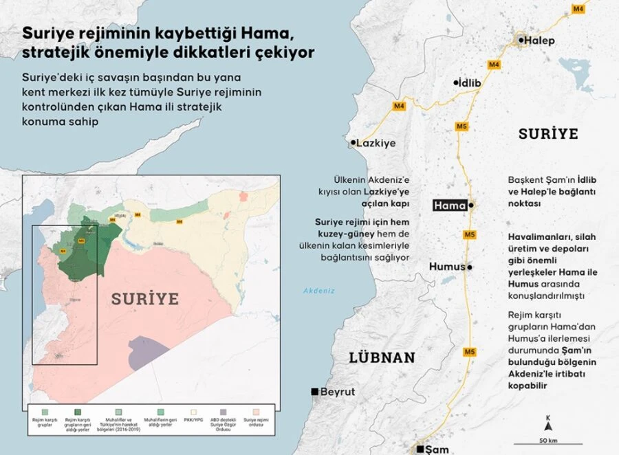 Suriye haritası son durum