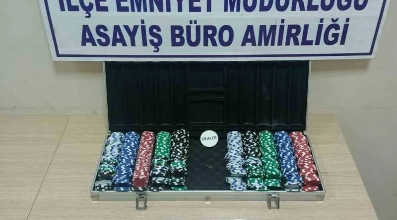 Hatay'da Kumar Oynanması Suçuyla 10 Kişiye 64 Bin 250 TL Para Cezası 1