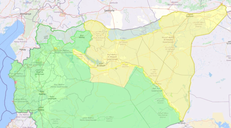 Suriye haritası son durum