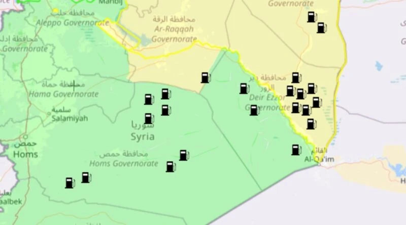 Suriye Petrol Haritası