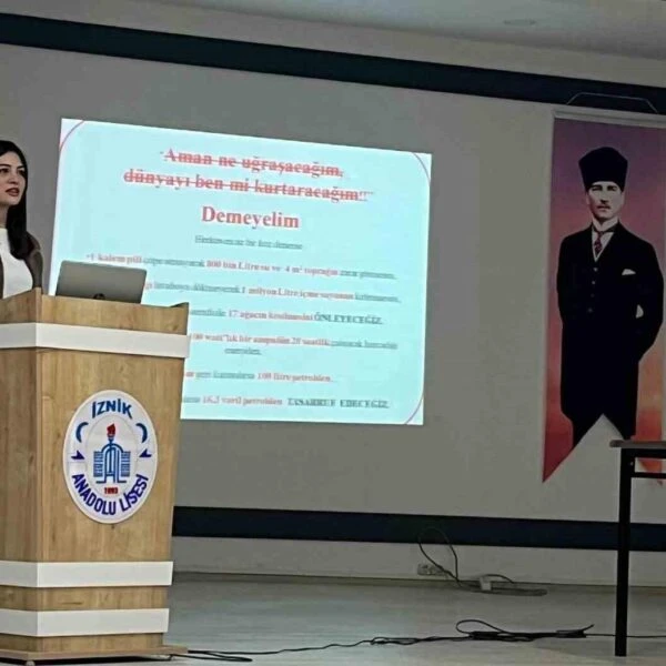 İznik Anadolu Lisesi'nde Sıfır Atık Eğitimi-2