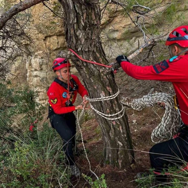 Kayıp olarak aranan adamın cesedi uçurumda bulundu-resim-8