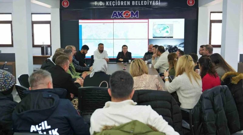 Keçiören'de Afet Gönüllüleri, İlk Toplantıları ve Eğitimler Ankara'da 16-20 Aralıkta Başlayacak 1