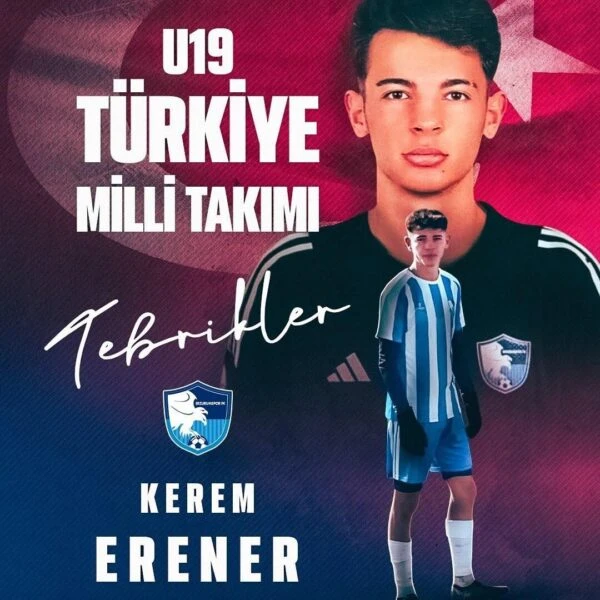 Kerem Erener U19 Milli Takımına davet edildi.