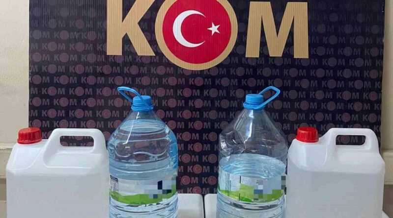 Kırıkkale’de Kaçak İçki Üreticisi Gözaltına Alındı 1