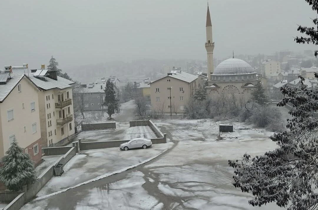 Konya’da Derebucak’ta Kar Yağışı, Beyşehir Gölü’ne Can Suyu Oldu