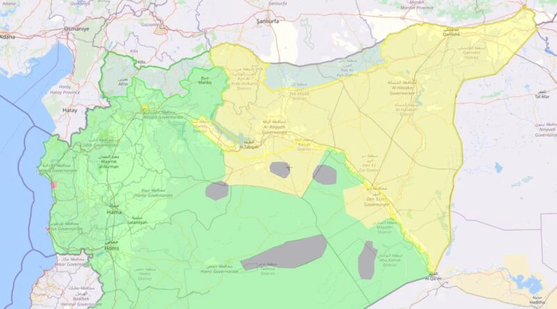 Suriye haritası son durum