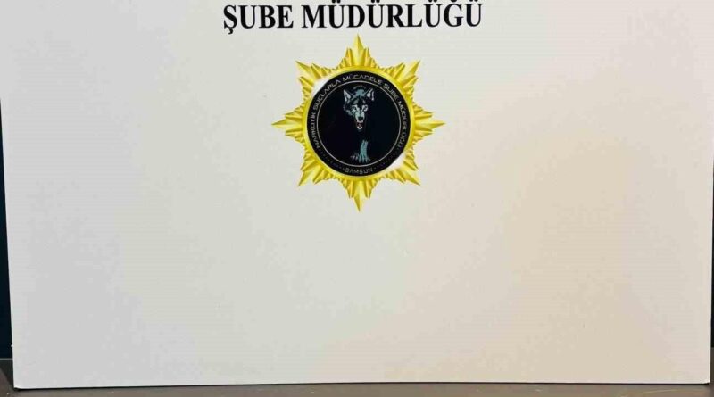 Samsun Tekkeköy'de Uyuşturucu Operasyonunda 2 Kişiyi Gözaltına Alınarak 50 Gram Metamfetamin El Kediri 1