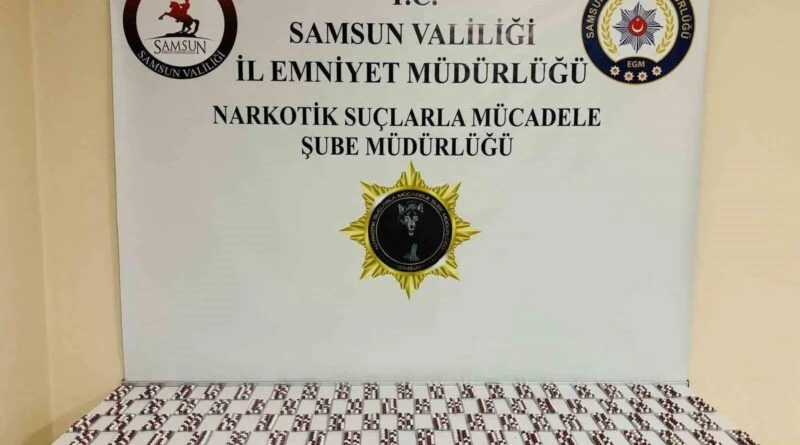 Samsun’da Narkotik Polisi Operasyonunda Bin 176 Adet Sentetik Eczadan Aileştirildi 1