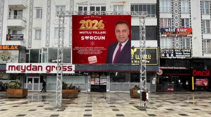 Sorgun Belediyesi, 2026'ya Bir Yıl Önceden 'Merhaba' Dedi! 1