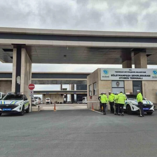 Tekirdağ'da kış lastiği denetimi-6