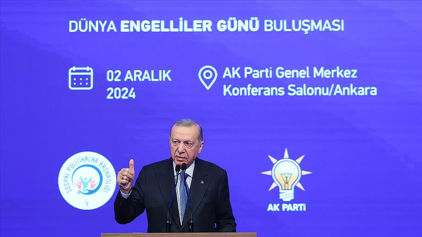 cumhurbaşkanı erdoğan engelli açıklaması ne dedi