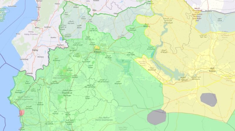 Suriye haritası son durum