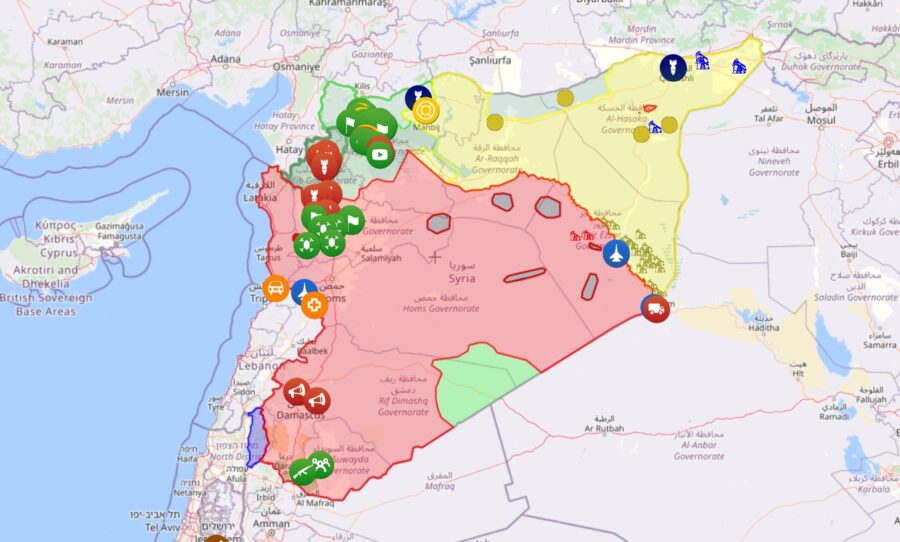 suriye son durum haritası