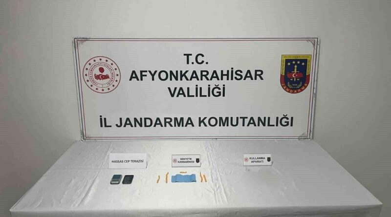 Afyonkarahisar'da 326 İçimlik Uyuşturucuyla Yakalanan G.Ç. 1