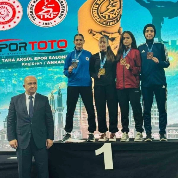 Ankara Taha Akgül Spor Salonu'nda düzenlenen Karate Şampiyonası-2