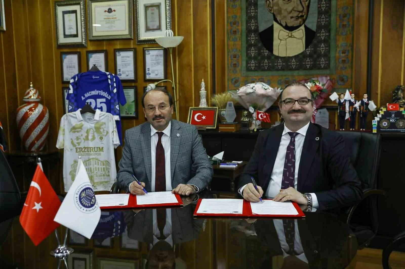 Atatürk Üniversitesi ve Erzurum Teknik Üniversitesi, Bölgesel Tarımsal Gelişime Katkı Sağlamak İçin İş Birliği Protokolu İmzaladı