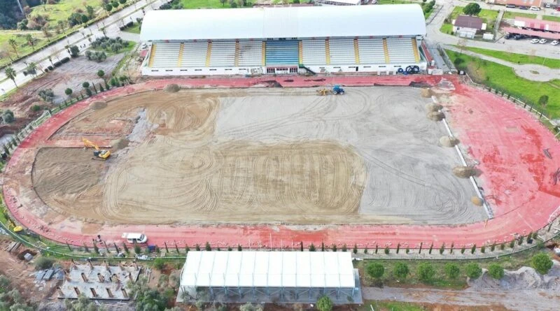 Aydın'da Binali Yıldırım Stadyumu Yenileniyor 1