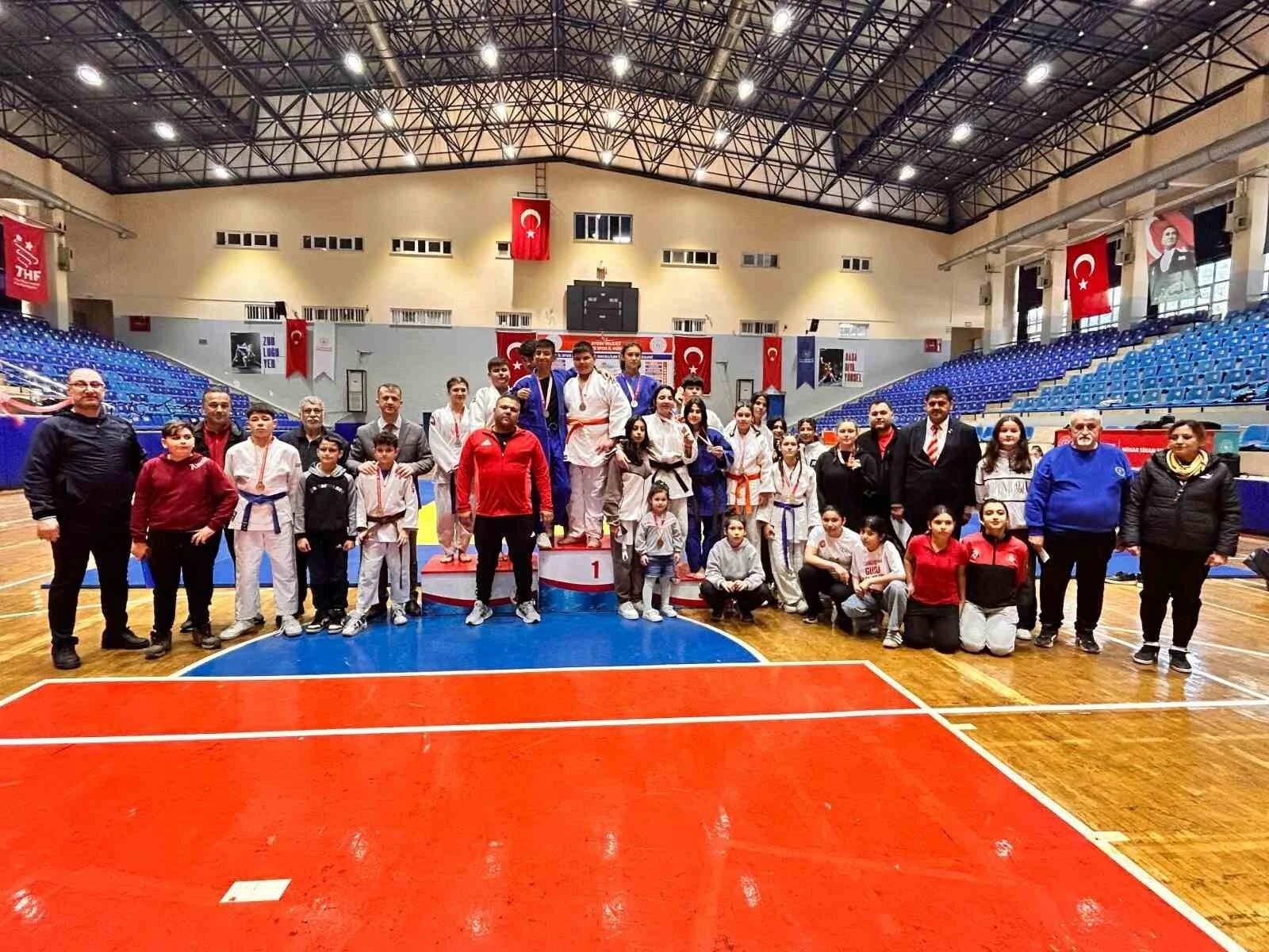 Aydın’da Okullar Arası Judo İl Birinciliği Müsabakaları Sonuçlandı