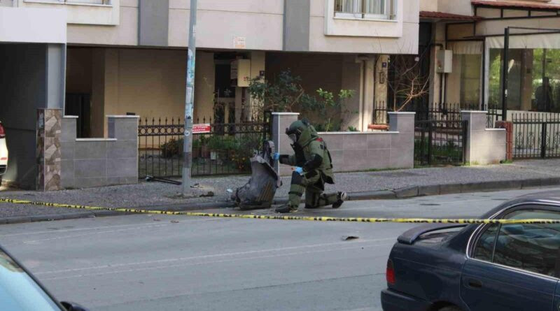 Aydın'da Şüpheli Valiz Ekipler Tarafından Patlatıldı, Boş çıktı 1