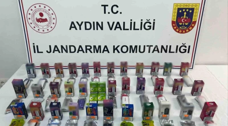 Aydın'ın Kuşadası'nda Elektronik Sigara Kaçakçılığı Baskını 1