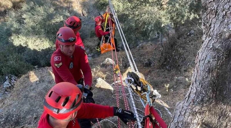 Aydın Jandarma'sı Kanyon Tatbikatı ile Vatandaşların Güvenliğini Sağlamaya Çalışıyor 1