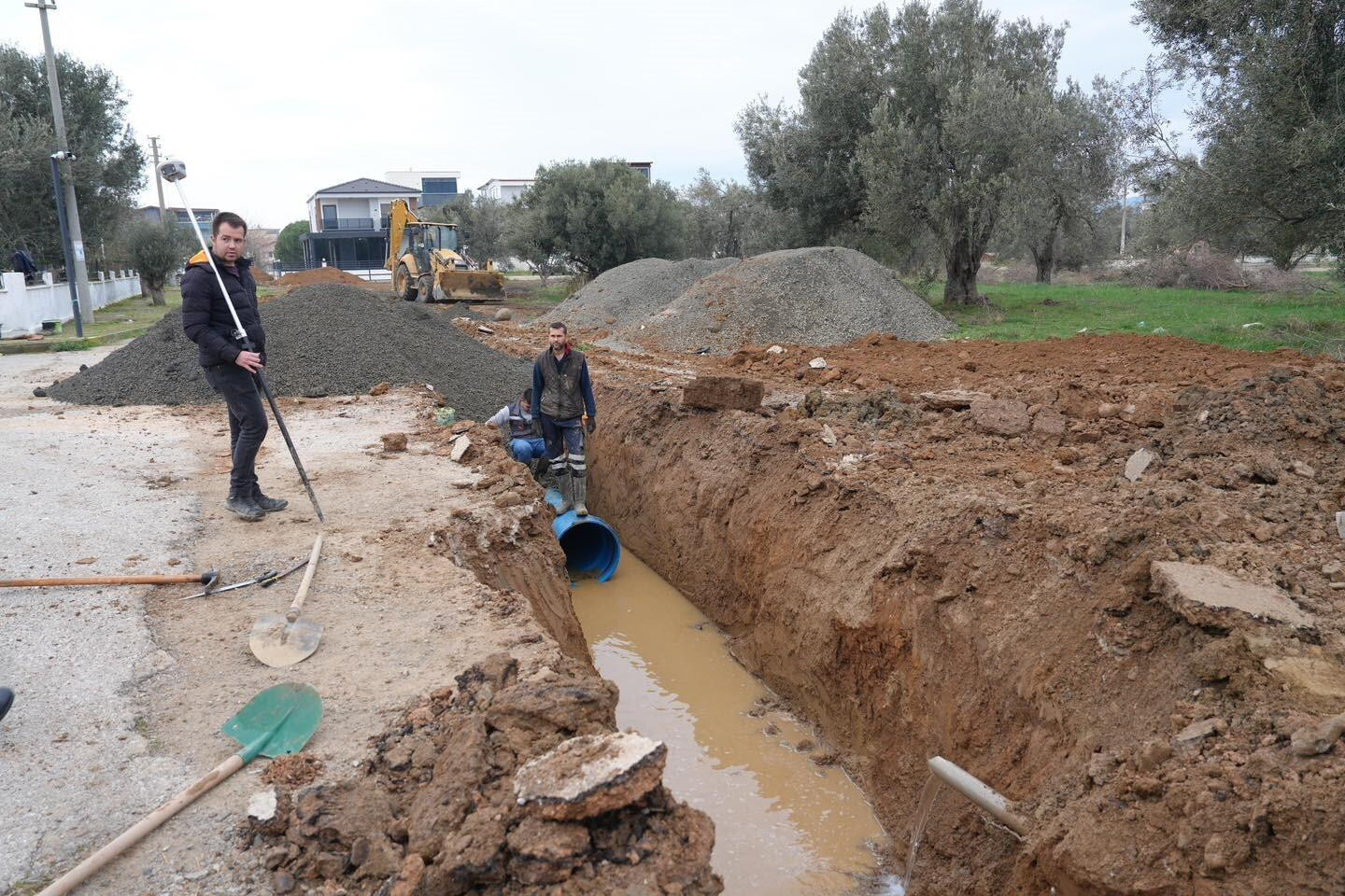 Balıkesir’in Burhaniye’sinde 50 Yıllık Asbest Borular Değiştirildi