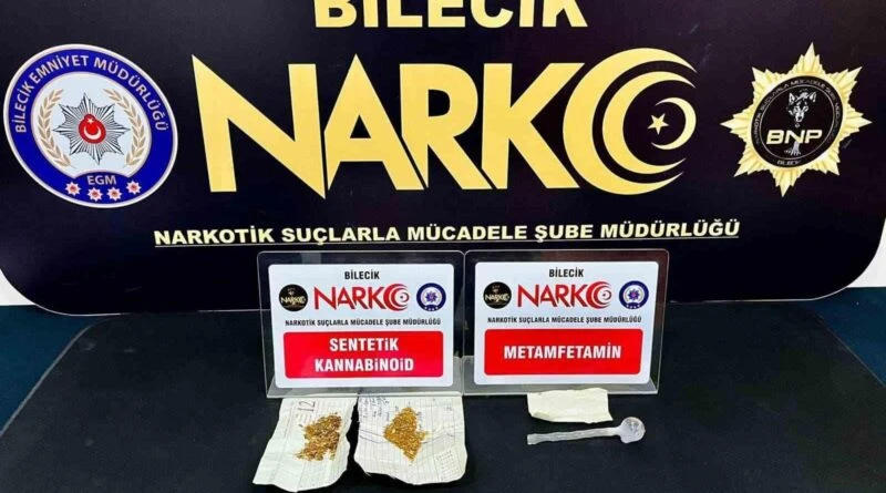 Bilecik'te Eş Zamanlı Uyuşturucu Operasyonu ile Uyuşturucu Tacirleri Tutuklandı 1