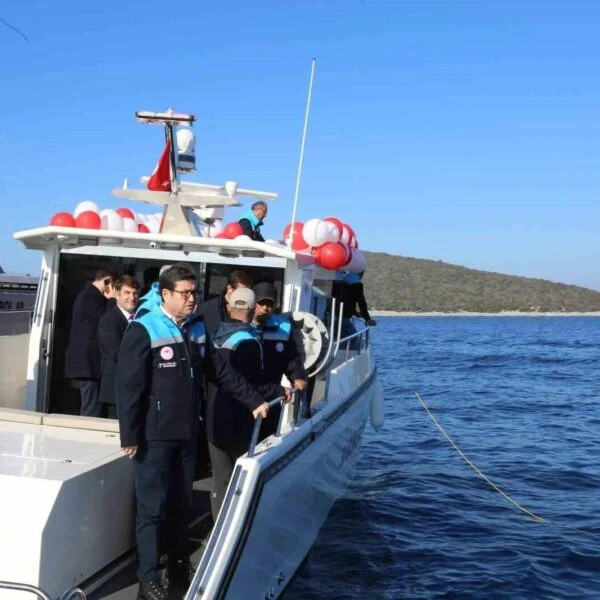 Bodrum Türkbükü Balıkçı Barınağı'nda düzenlenen tören-5