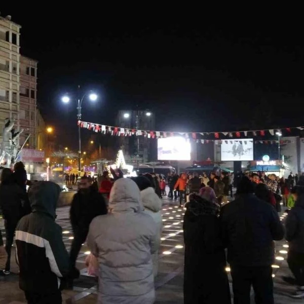 Burdur'da yılbaşı kutlamaları-1