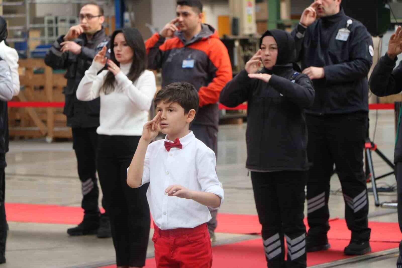 Bursa’da Burulaş Personeline İşaret Dili Eğitimi