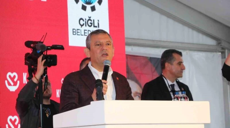 CHP Genel Başkanı Özgür Özel Çiğli'de Kent Lokantası Açılışı Yapıp Erdoğan'a Eleştiri Getirdi 1