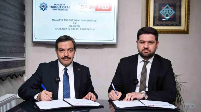 DAİMFED Malatya Şubesi ve Turgut Özal Üniversitesi Protokol İmzadı: Öğrencilere Eğitim ve Mesleki Gelişim Fırsatları 1