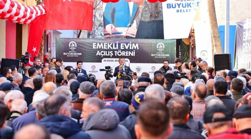 Denizli Büyükşehir Belediyesi, Emekliler İçin 'Emekli Evim'i Açtı 1