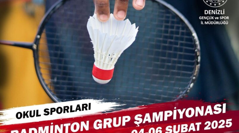 Denizli'de Badminton Gençler Grup Müsabakaları 4-6 Şubat'ta 1