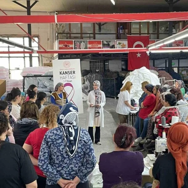 Denizli'de Pembe Şehir projesi kapsamında kanser taraması-3