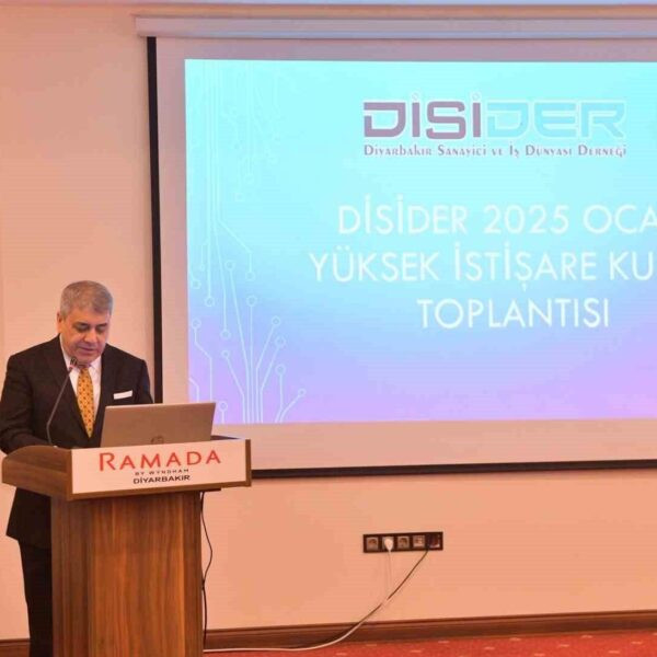 Diyarbakır Sanayici ve İş Dünyası Derneği toplantısı