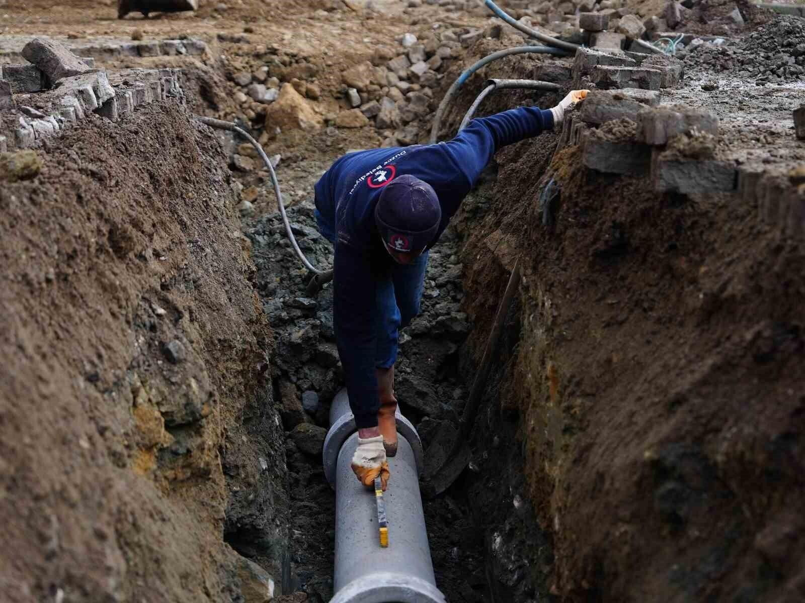 Düzce Belediyesi Konuralp’te Kanalizasyon Hattı Yeniledi