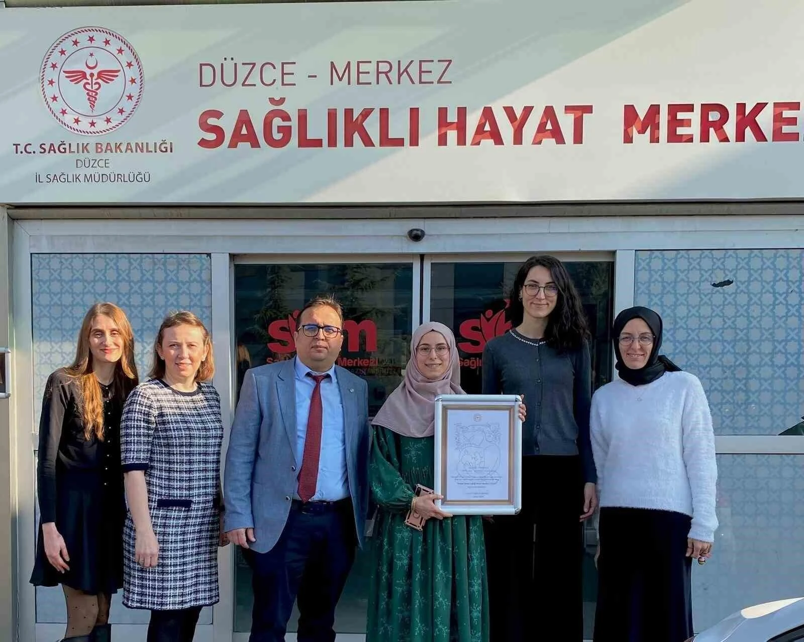 Düzce Merkez Sağlıklı Hayat Merkezi ‘Bebek Dostu’ Unvanını Kazandı