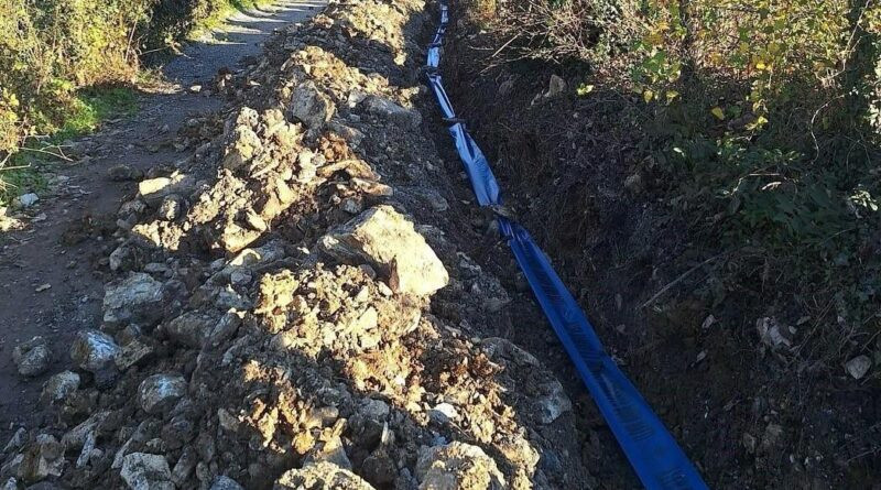 Düzce'nin Akçakoca ilçesinde Koçar Köyü'ne İçme Suyu Şebeke Hattı Verildi 1