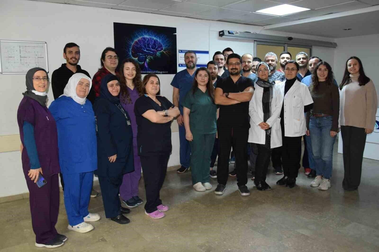 Düzce Üniversitesi Tıp Fakültesi Hastanesi İnme Merkezi’nde Başarılar