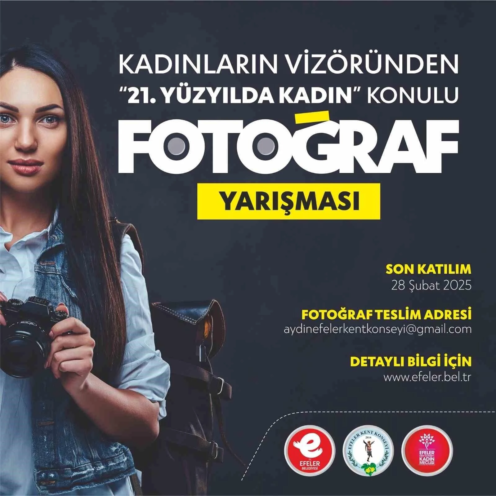 Efeler’de ‘Kadınların Vizöründen 21. Yüzyılda Kadın’ Fotoğraf Yarışması