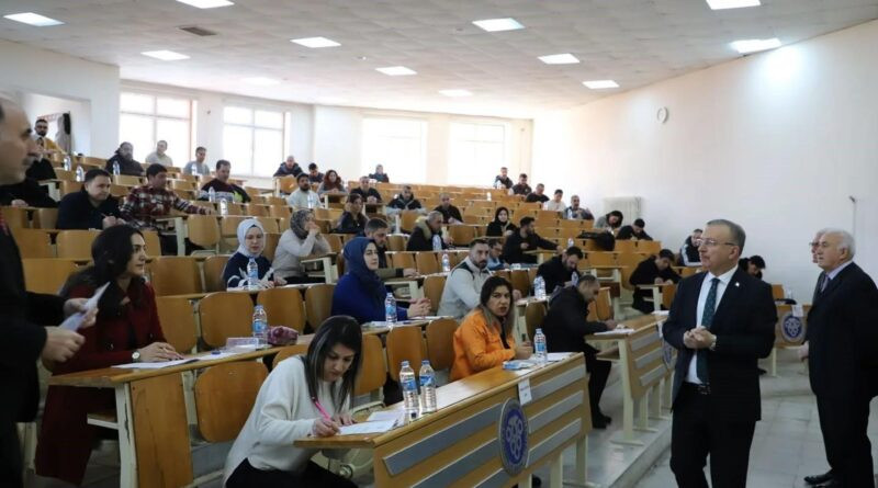 Erzincan Binali Yıldırım Üniversitesi'nde Görev Yükselme Sınavı 1