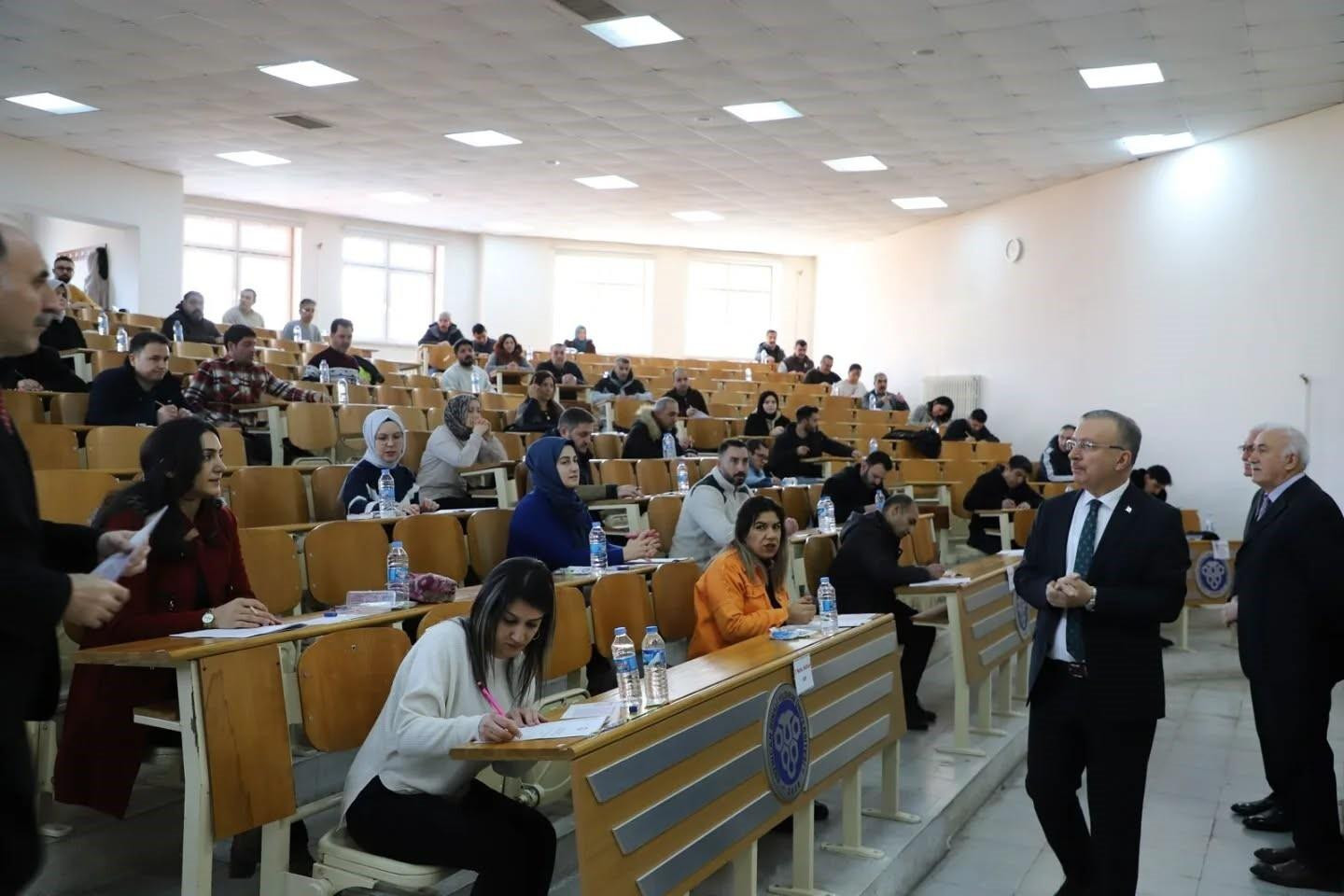 Erzincan Binali Yıldırım Üniversitesi’nde Görev Yükselme Sınavı