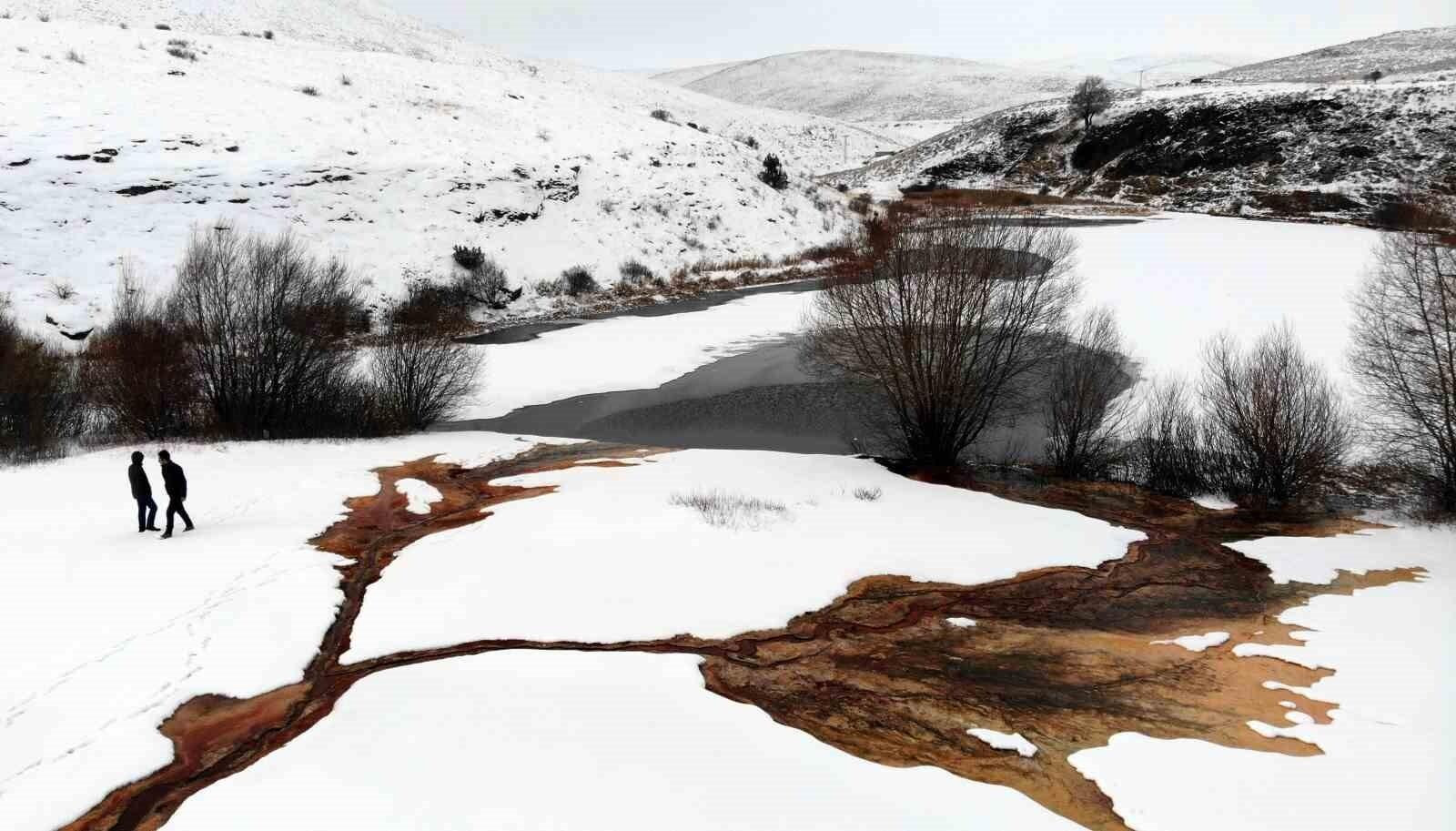 Erzincan’da Soğuk Hava Sıcaklıkları Eksi 22 Derecede Düştü