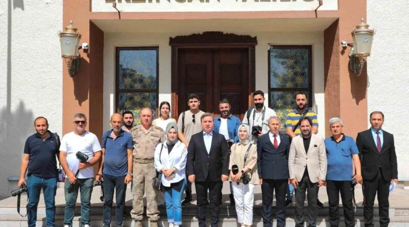 Erzincan Valisi Hamza Aydoğdu, Çalışan Gazeteciler Gününü Kutladı 1