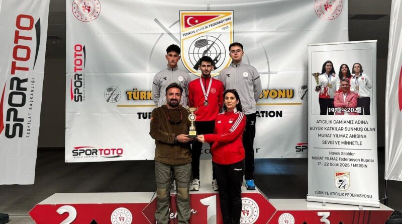 Erzincanlı Atıcılık Sporcuları Mersin'de Türkiye Şampiyonluğu ve Üçüncülükler 1