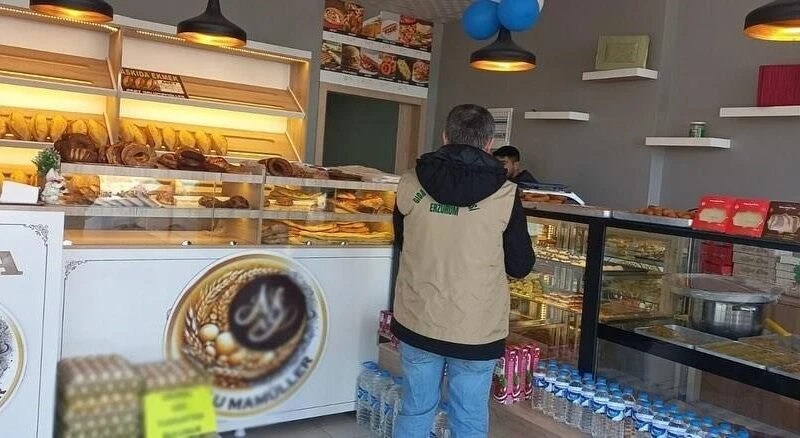 Erzurum'da Yem, Gıda ve Gıda ile Temas Eden Madde Malzeme Üreticileri Denetimi 1