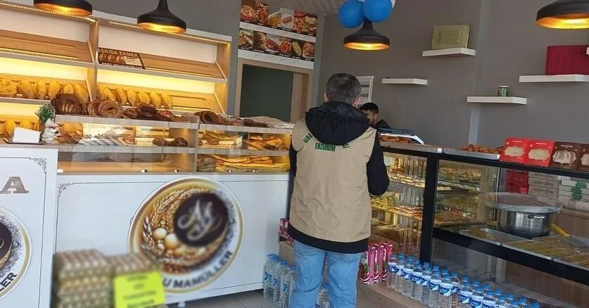 Erzurum’da Yem, Gıda ve Gıda ile Temas Eden Madde Malzeme Üreticileri Denetimi